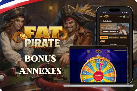 Bonus Crab et tournois sur Fat Pirate Casino