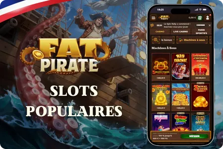 Machines à sous et Megaways sur Fat Pirate Casino