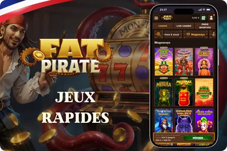 Aviator et crash games sur Fat Pirate Casino