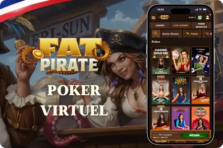 Jeux de vidéo poker disponibles sur Fat Pirate Casino