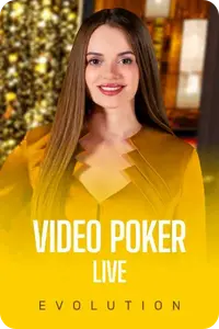 Video Poker Live avec croupier