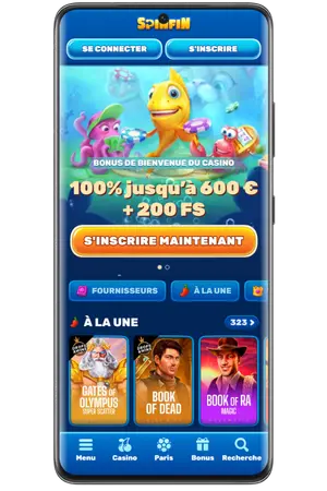 Inscription sur SpinfiN Casino site officiel