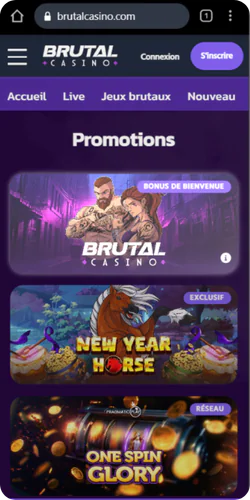 Brutal Casino Bonuse