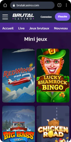 Brutal Casino Jeux rapidese