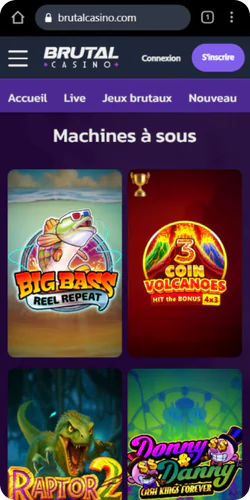 Brutal Casino Machines de jeu