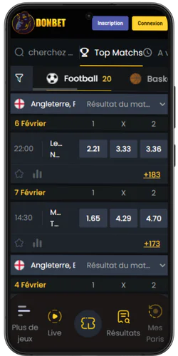 Donbet Casino Accedez aux paris sportifs