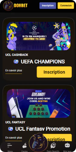 Donbet Casino Bonus