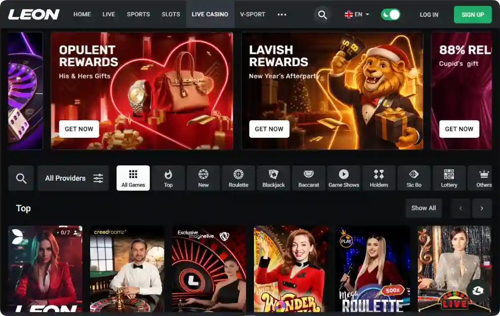 Leon Casino Bitcoin sans KYC – dépôts et retraits en BTC